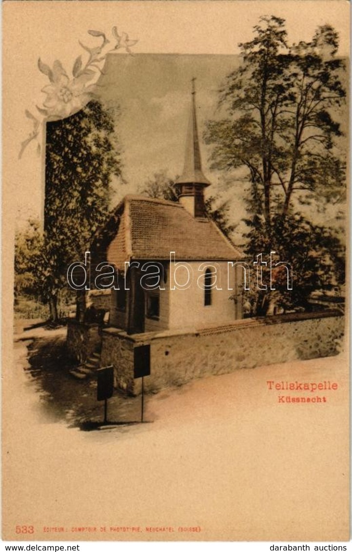 ** T1 Küssnacht, Tellskapelle / Chapel. Floral - Unclassified