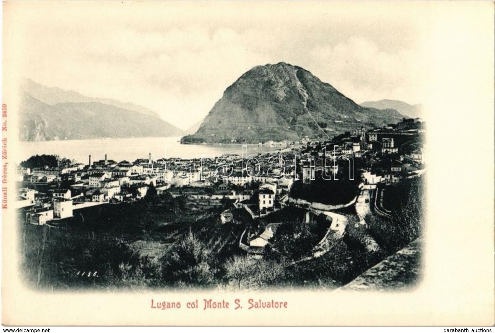 ** T1/T2 Lugano Col Monte San Salvatore. Künzli No. 2459. - Unclassified