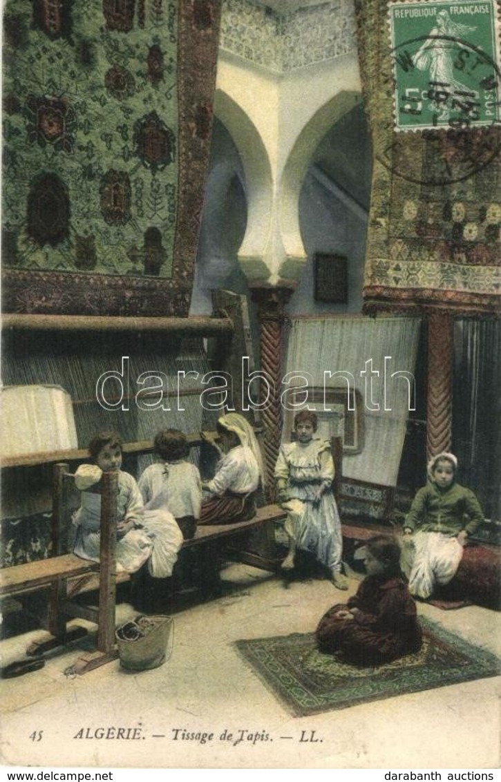 T3 Carpet Weavers, Algerian Folklore (small Tear) - Unclassified