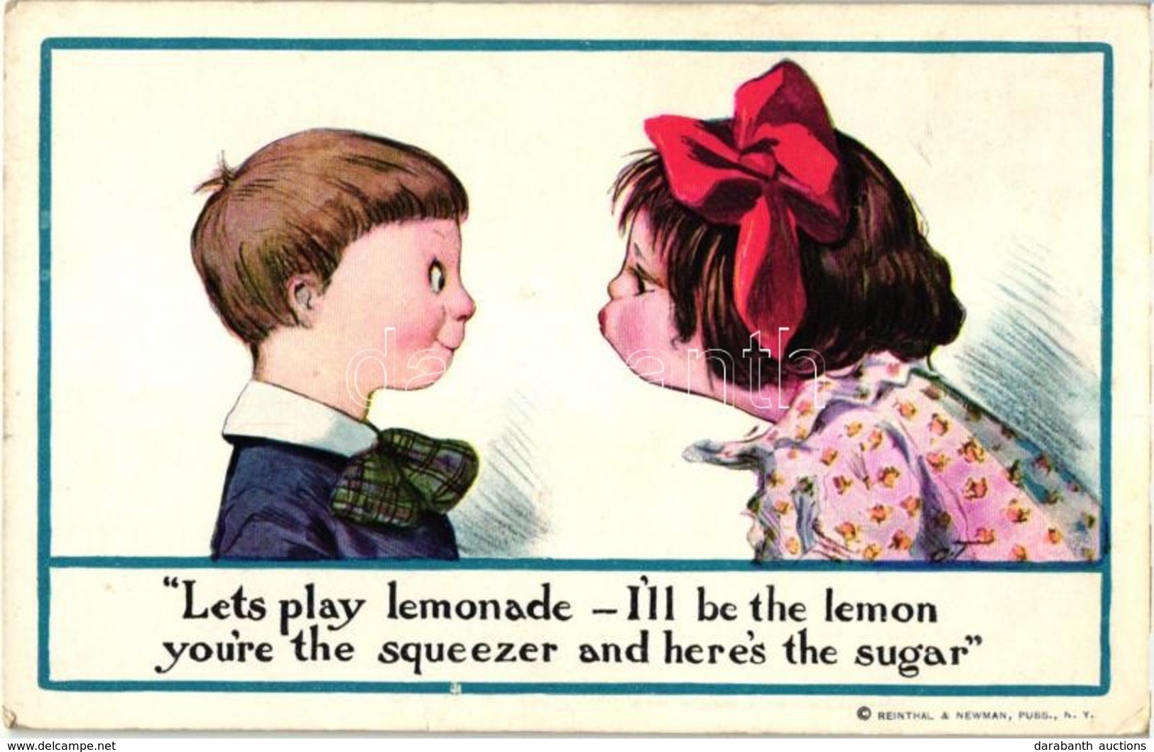 ** T4 Let's Play Lemonade, I'll Be The Lemon You're The Squeezer And Here's The Sugar / Children Humour, Reinthal & Newm - Unclassified