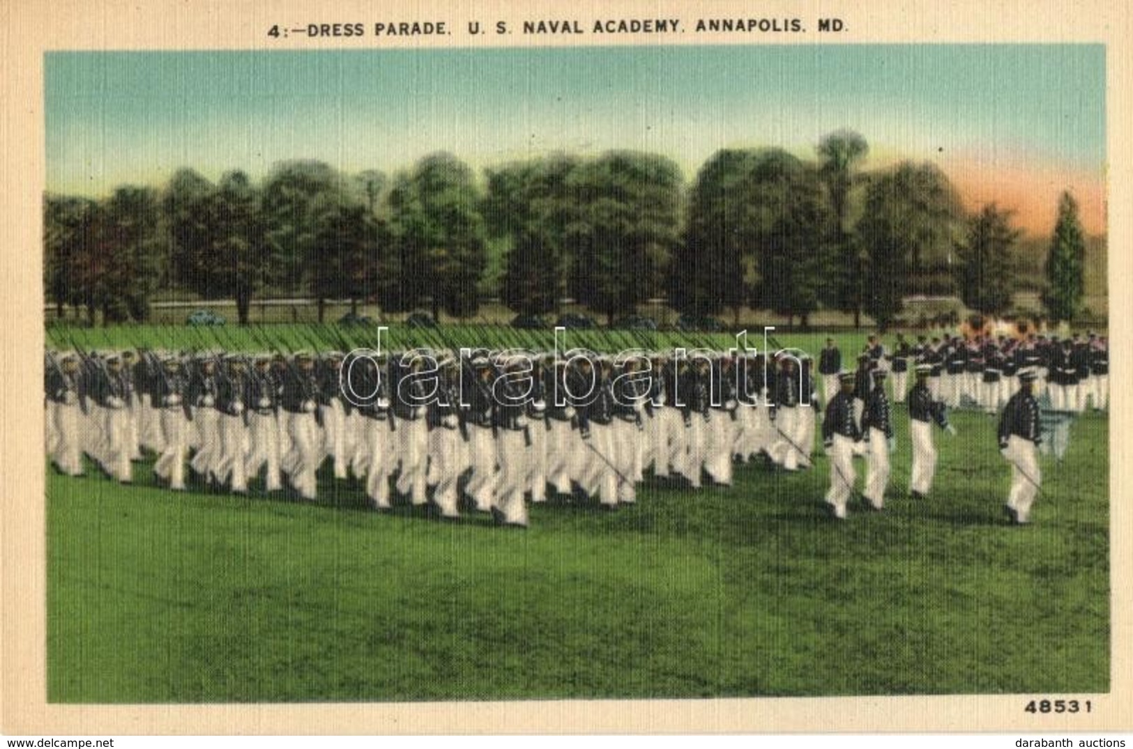 ** T1 Annapolis, Maryland; Dress Parade, U.S. Naval Academy - Unclassified