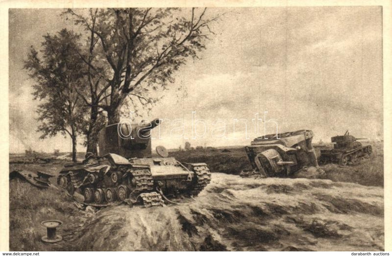 ** T2 Páncélos Csata Után / WWII Hungarian Military, Tanks S: Ahrens Artur - Zonder Classificatie