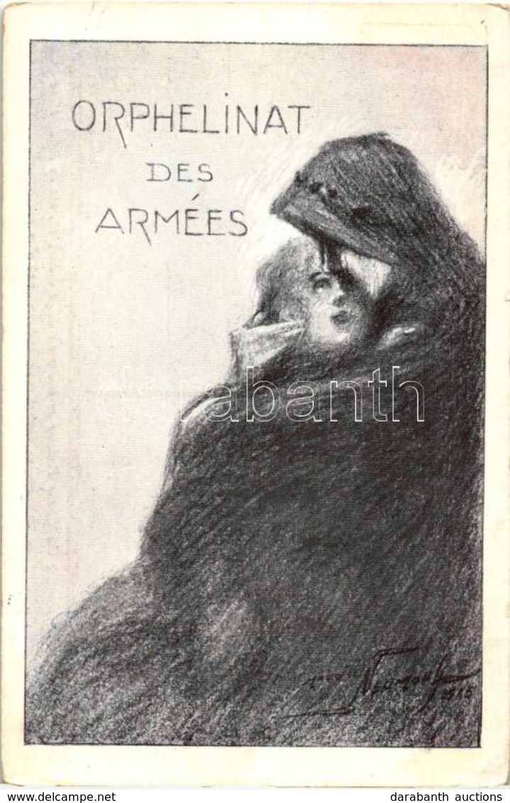 ** T2/T3 Orphelinat Des Armées / WWI French Charity Card, War Orphans S: Maurice Neumont (EK) - Unclassified