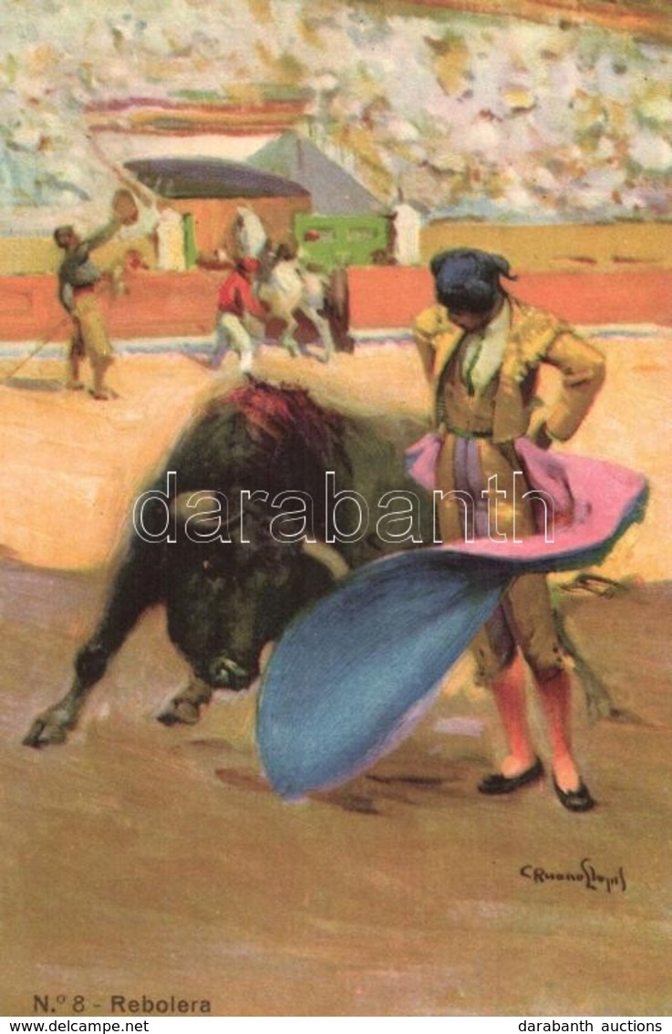 ** T1 No. 8. Rebolera / Bullfighting S: Carlos Ruano Llopis - Unclassified