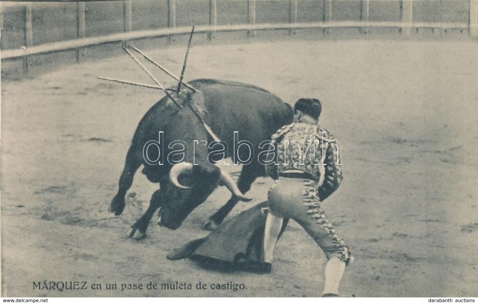 ** T1 Marquez En Un Pase De Muleta De Castigo / Bull Fight - Unclassified