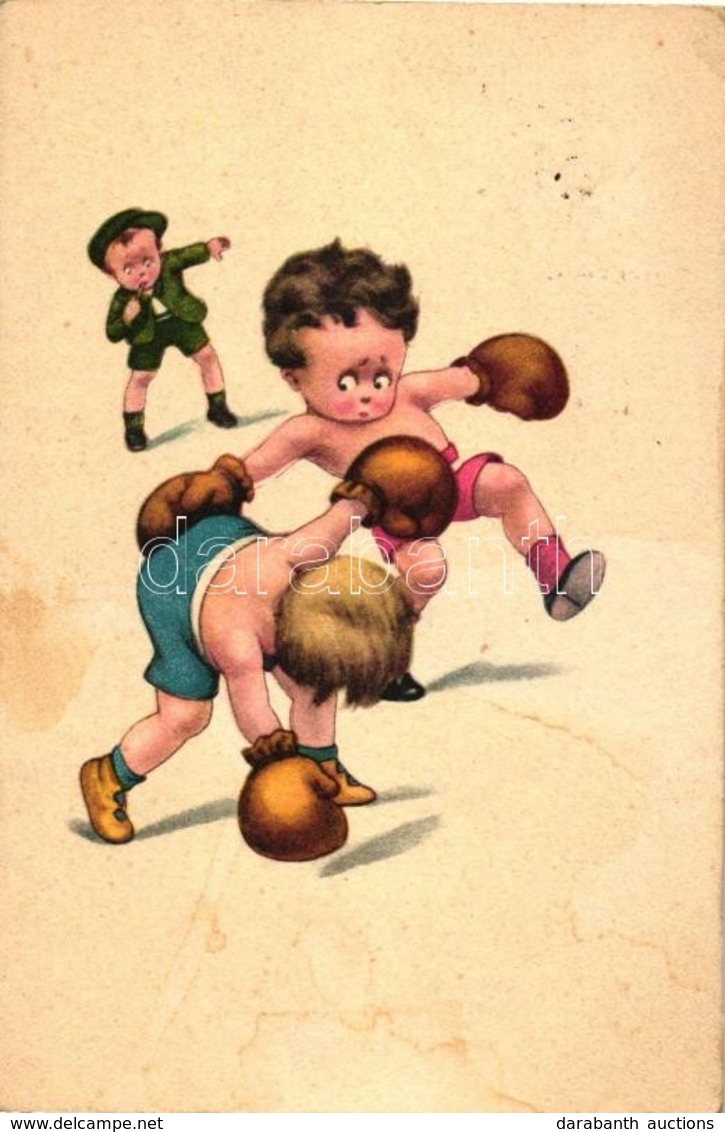 T2/T3 Boxing Match, Children, Amag No. 099 (EK) - Unclassified