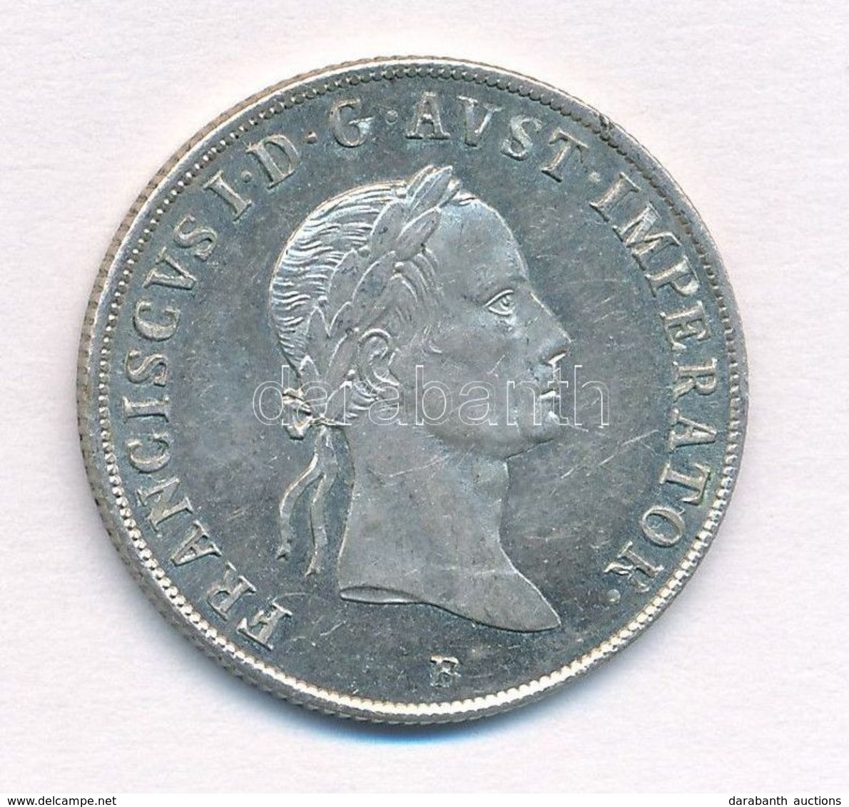 1833B 20Kr Ag 'I. Ferenc' (6,70g) T:1-
Huszár: 1982., Unger III.: 1381.a - Sin Clasificación