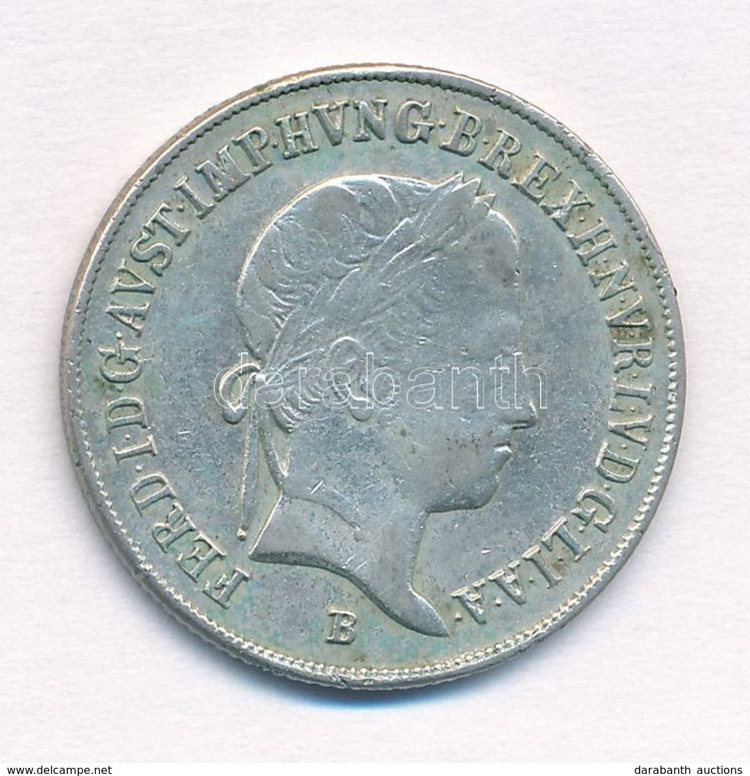 1848B 20kr Ag 'V. Ferdinánd' T:2,2-
Adamo B5 - Ohne Zuordnung