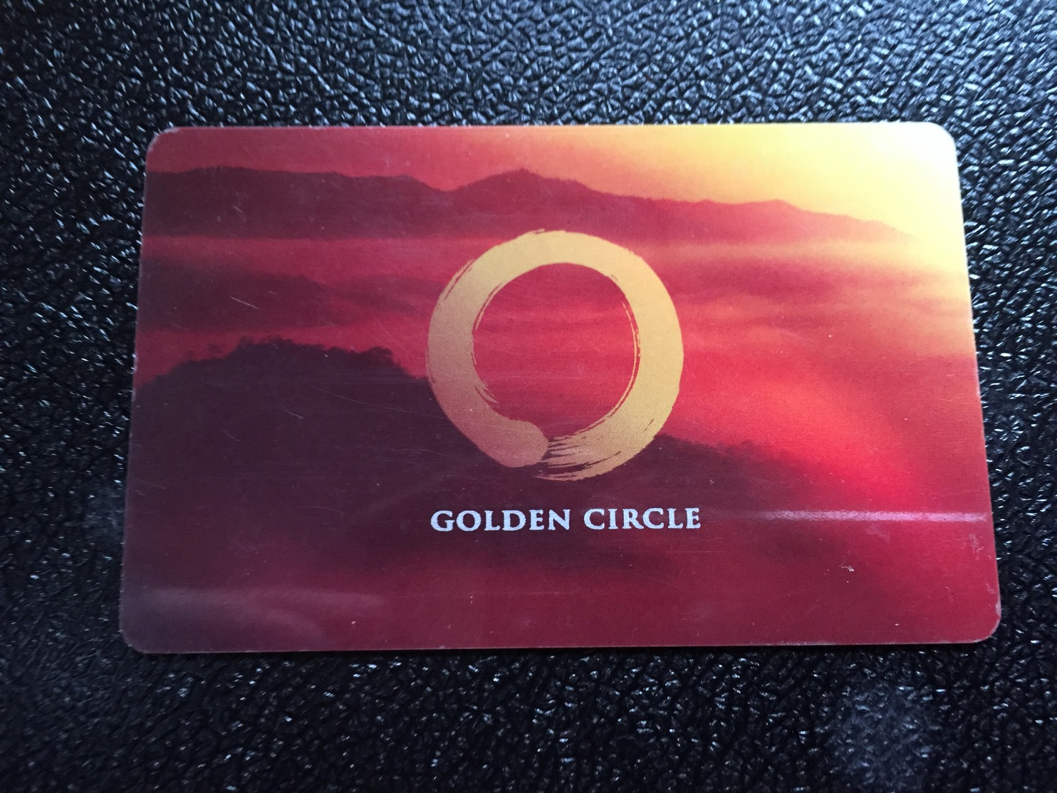 Hotelkarte Room Key Keycard Clef De Hotel Tarjeta Hotel  SHANGRI - LA  GOLDEN CIRCLE No Location - Unclassified