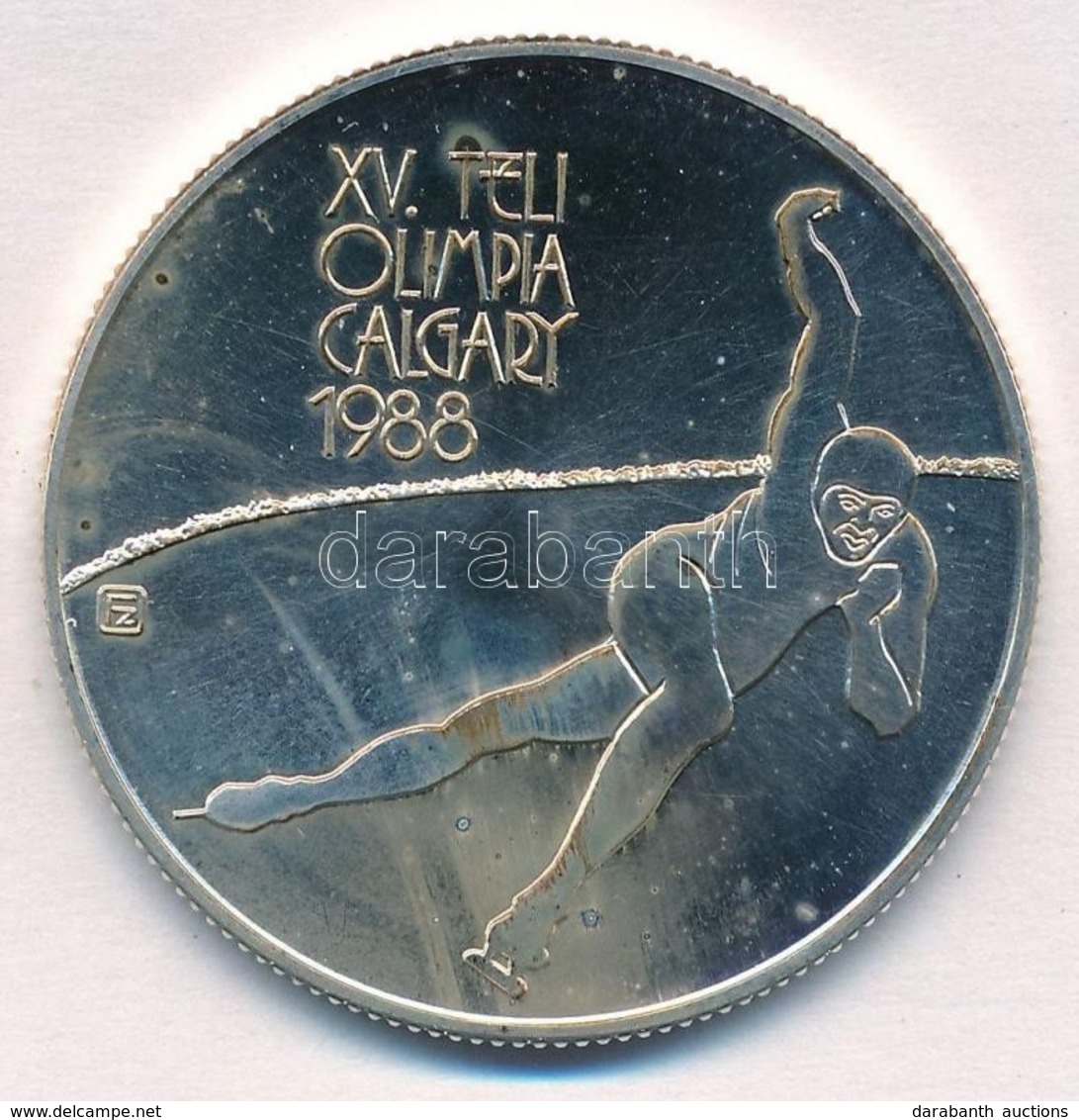 1986. 500Ft Ag 'XV. Téli Olimpia Calgary 1988' T:BU Kis Patina
Adamo EM98 - Unclassified