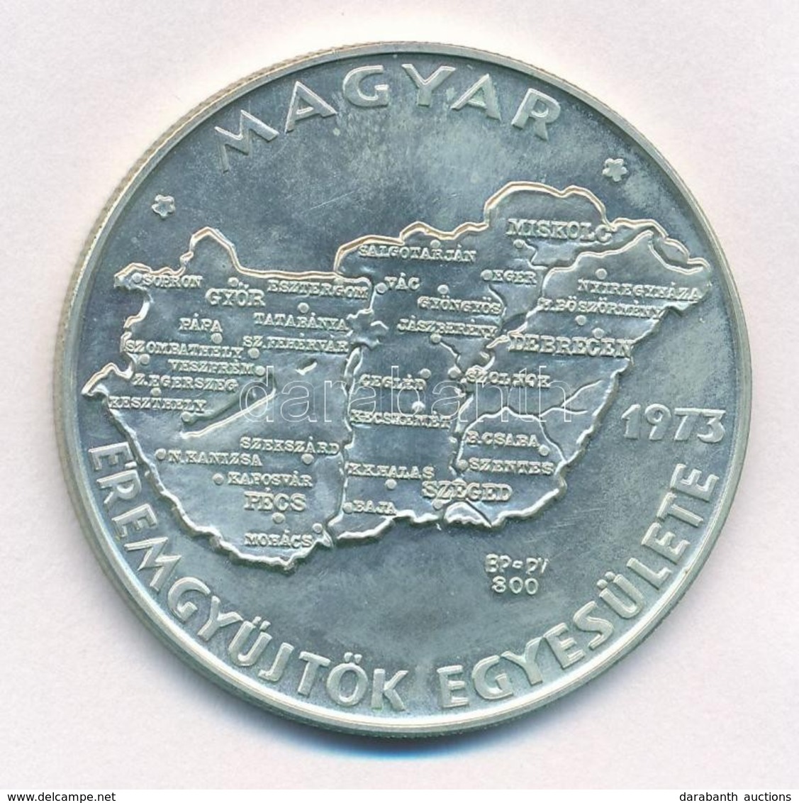 Csúcs Viktória (1934-) 1973. 'MÉE Budapest - Magyarország' Ag Tagsági Emlékérem (25,3g/0.800/42,5mm) T:1
Adamo BP5 - Unclassified