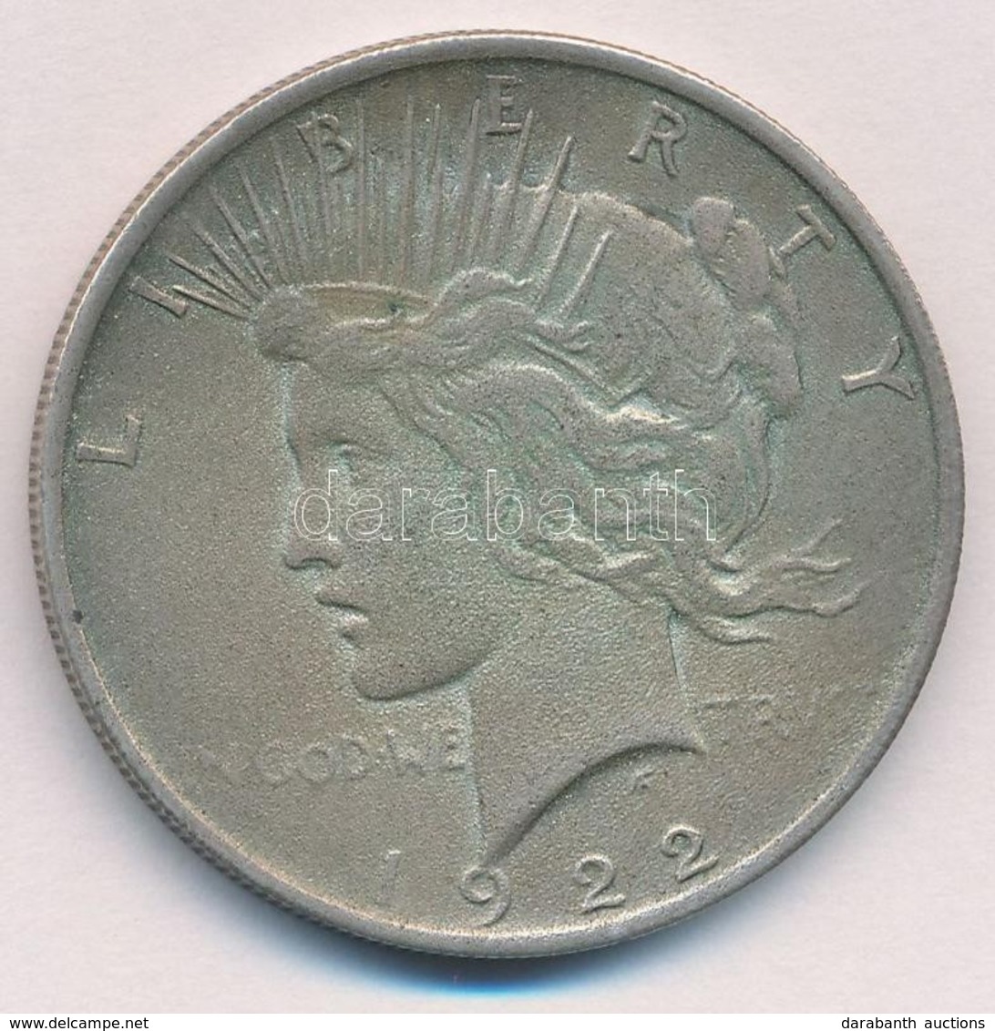 Amerikai Egyesült Államok 1922. 1$ Ag 'Béke' T:2
USA 1922. 1 Dollar Ag 'Peace' C:XF
Krause KM#150 - Zonder Classificatie