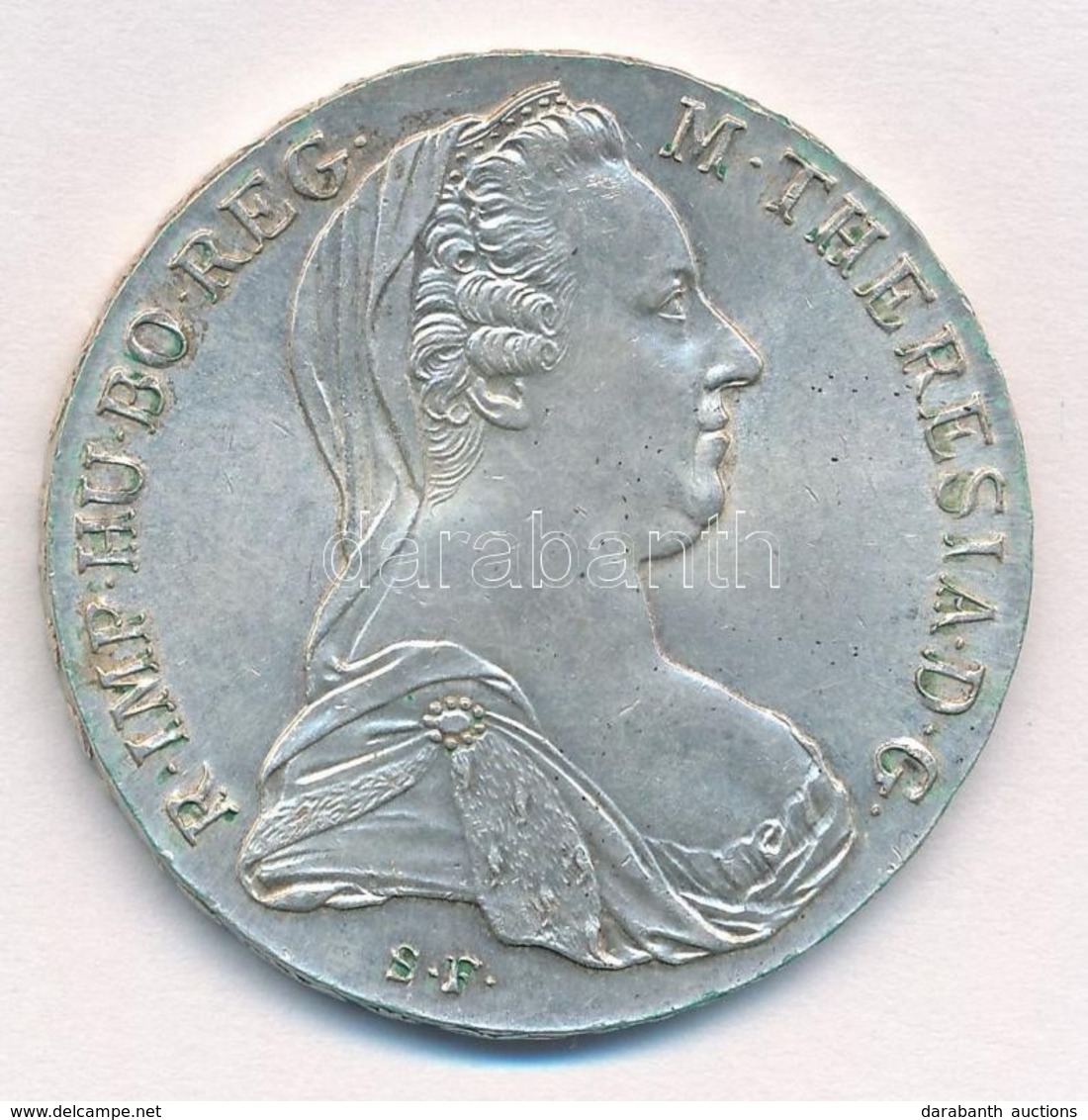 Ausztria 1780SF Tallér Ag 'Mária Terézia' Utánveret,T:1
Austria 1780SF Thaler Ag 'Maria Theresia' Restrike C:UNC - Sin Clasificación