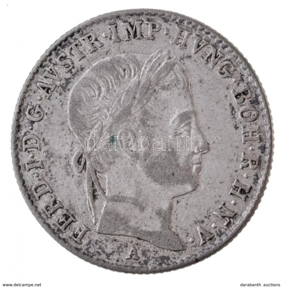 Ausztria 1846A 5kr Ag 'I. Ferdinánd' (2,2g) T:1-,2  Austria 1846A 5 Kreuzer Ag 'Ferdinand I' (2,2g) C:AU,XF
Krause KM#21 - Zonder Classificatie