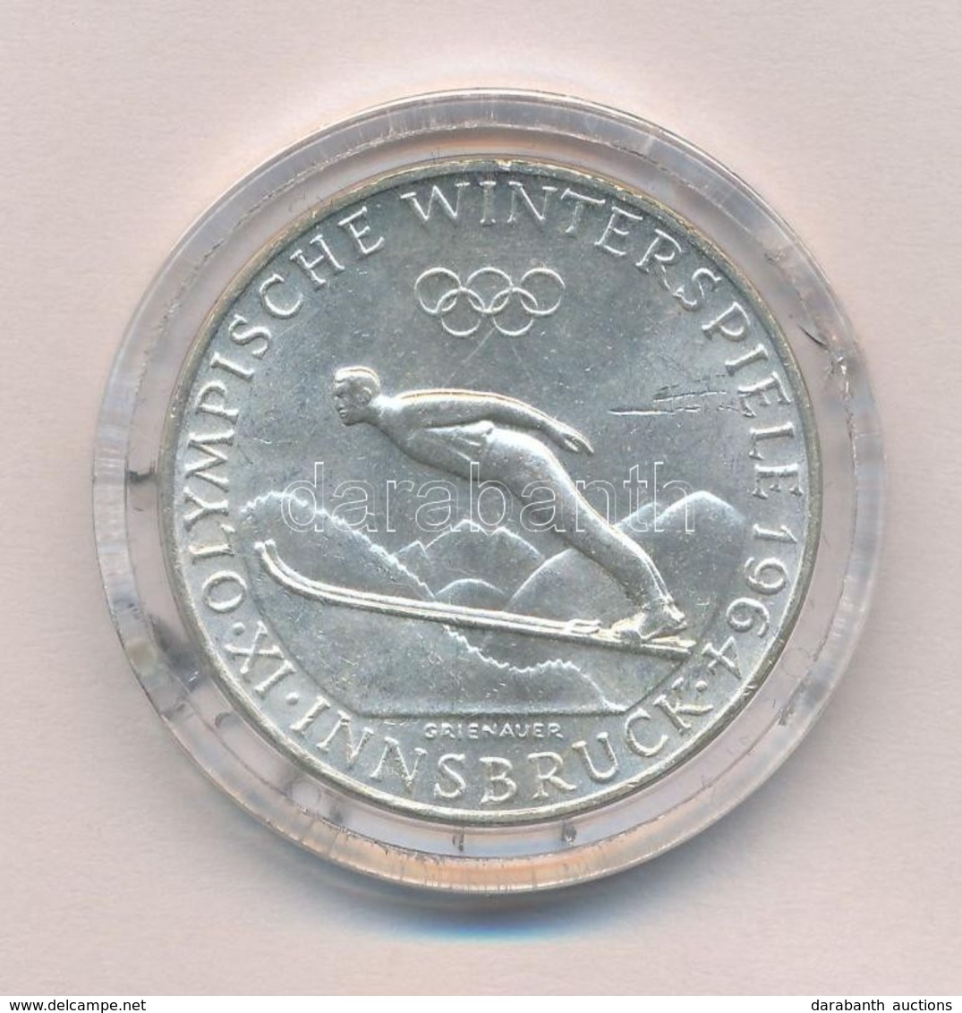 Ausztria 1964. 50Sch Ag 'IX. Téli Olimpia Innsbruck' T:1-
Austria 1964. 50 Schilling Ag '9th Winter Olymplics Innsbruck' - Unclassified