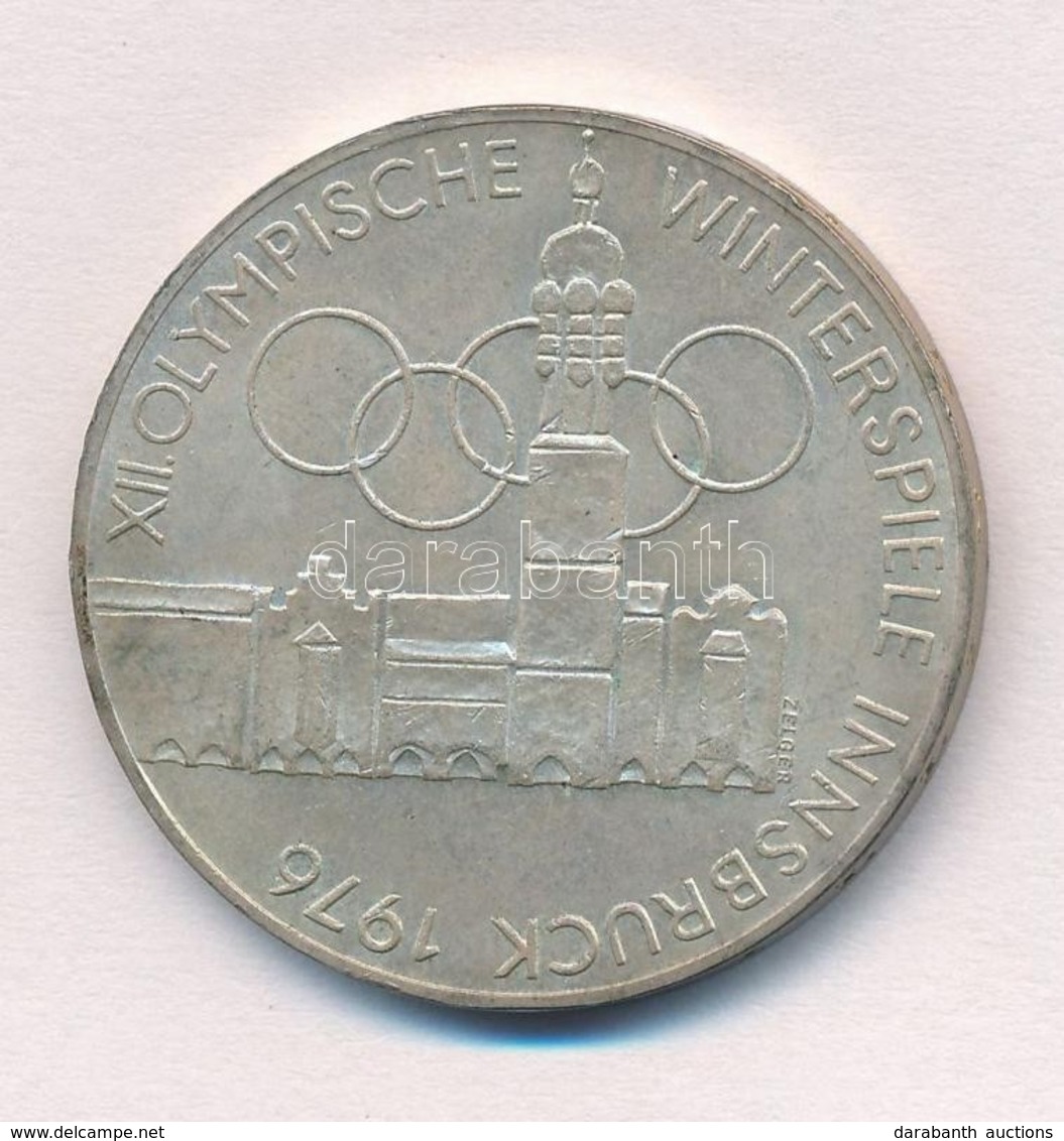 Ausztria 1976. 100Sch Ag 'Téli Olimpia Innsbruck' T:2 Austria 1976. 100 Schilling 'Winter Olympics Innsbruck / Building  - Unclassified