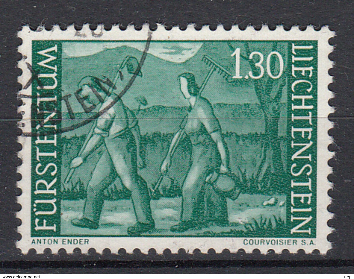 LIECHTENSTEIN - Michel - 1964 - Nr 438 - Gest/Obl/Us - Oblitérés