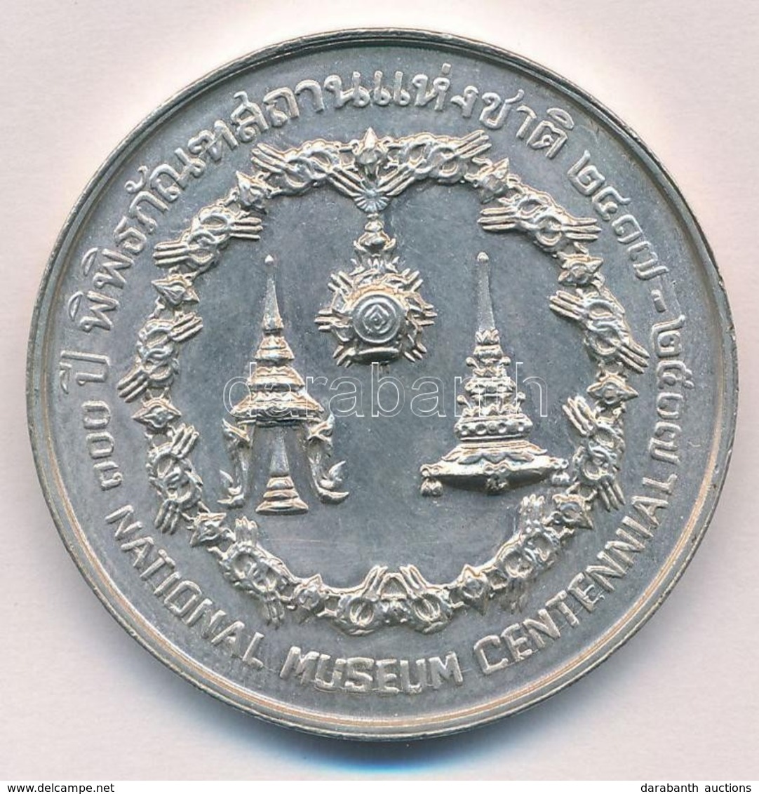 Thaiföld 1974. 500B Ag '100 éves A Nemzeti Múzeum' T:1-
Thailand 1974. 500 Baht Ag 'National Museum Centennial' C:AU
Kra - Unclassified