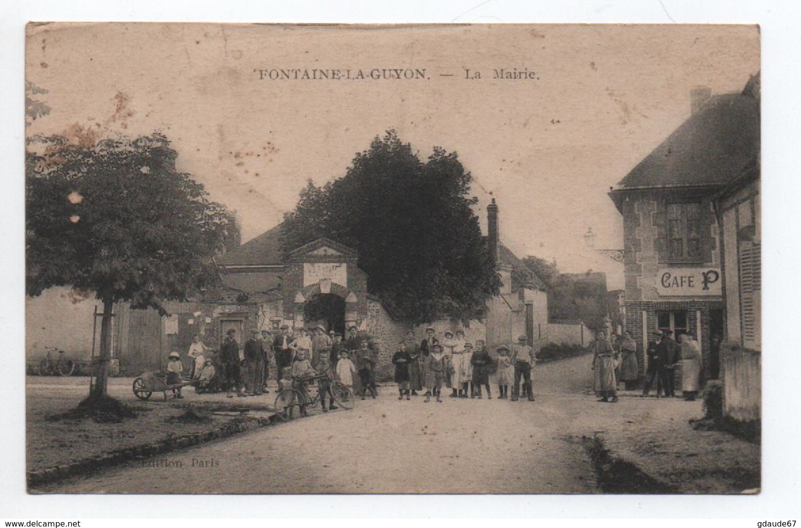 FONTAINE LA GUYON (28) - LA MAIRIE - Autres & Non Classés