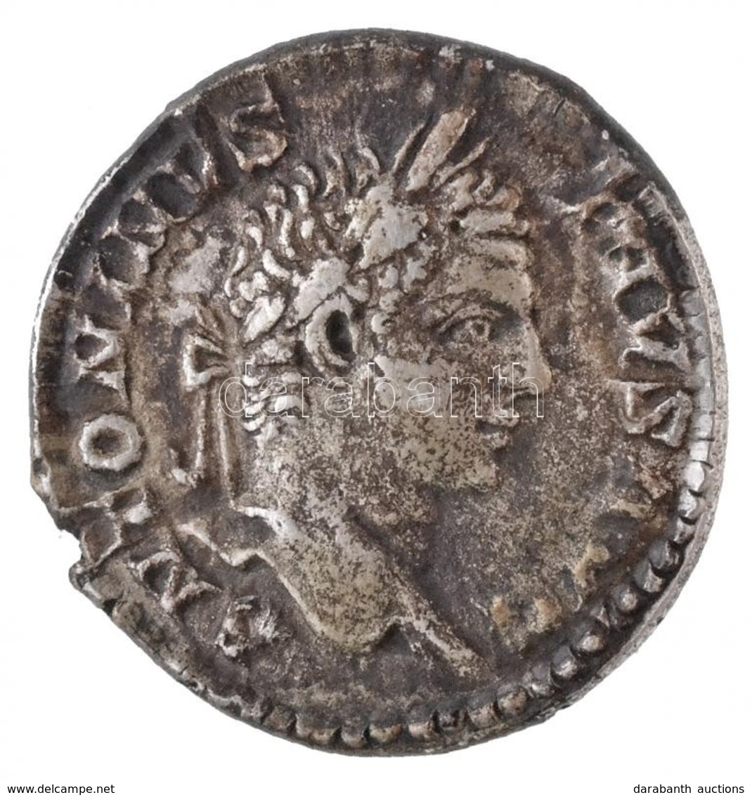 Római Birodalom / Róma / Caracalla 206. Denár Ag (3,84g) T:2,2- Patina / 
Roman Empire / Rome / Caracalla 206. Denarius  - Unclassified