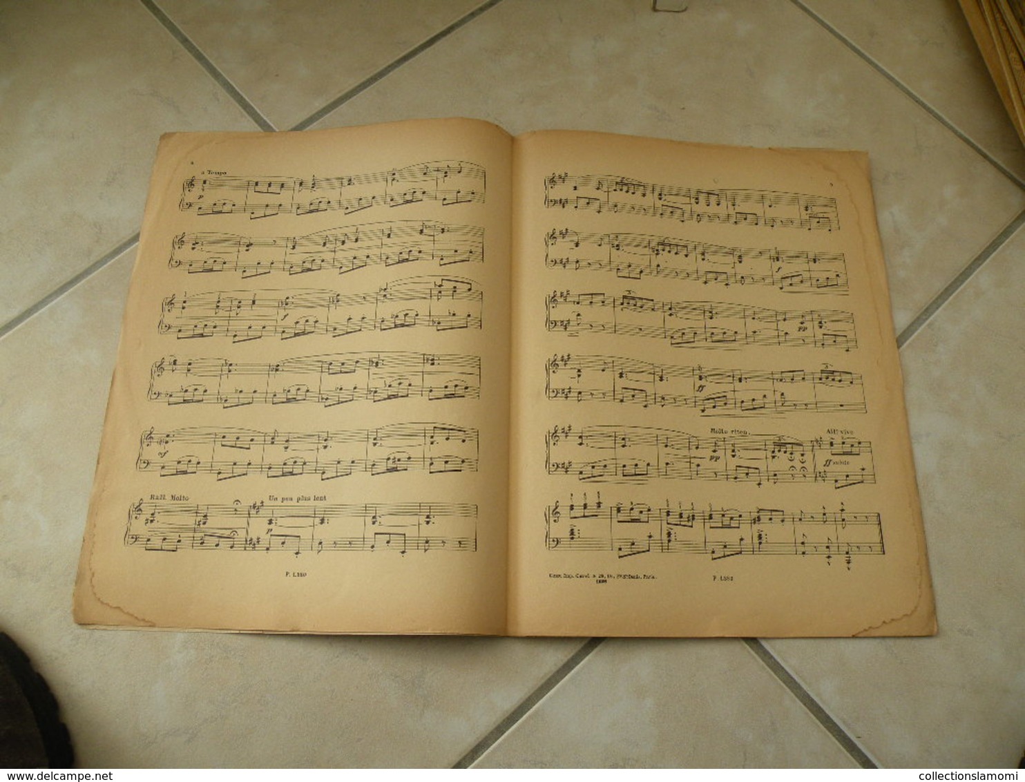 Pépita, Bab El Oued, Village Fleuri & Aubade Mignonne -(Musique Victor Staub )- Partition (Piano) 1927 - Tasteninstrumente