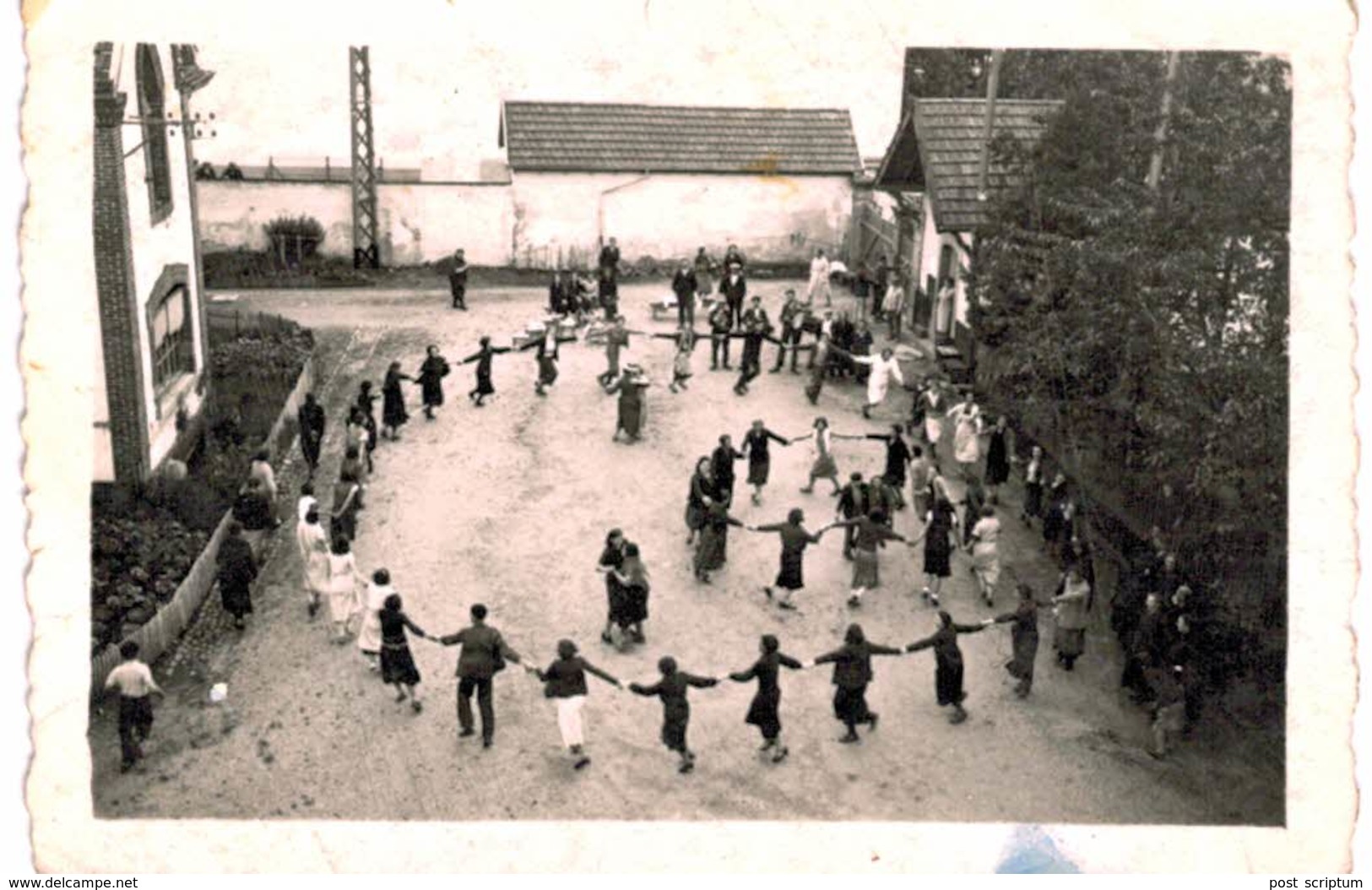 Photo - Grève De 1936 - Ronde - à Fraize (Vosges) ? - Personnes Anonymes