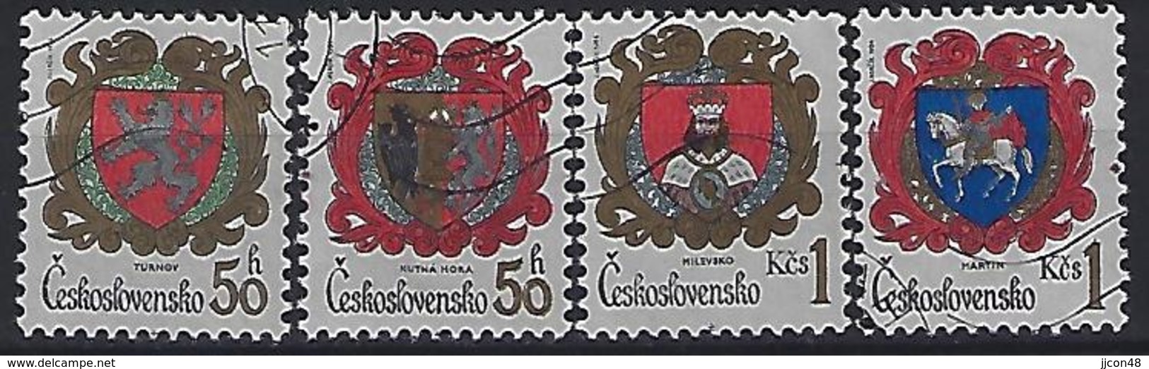 Czechoslovakia 1984  Arms (o) Mi.2754-2757 - Used Stamps