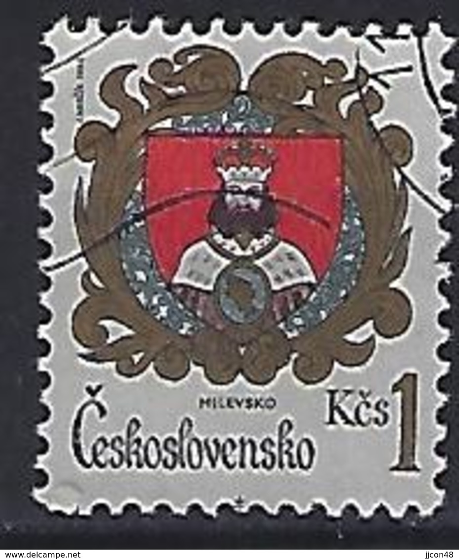 Czechoslovakia 1984  Arms: Milevsko (o) Mi.2756 - Used Stamps