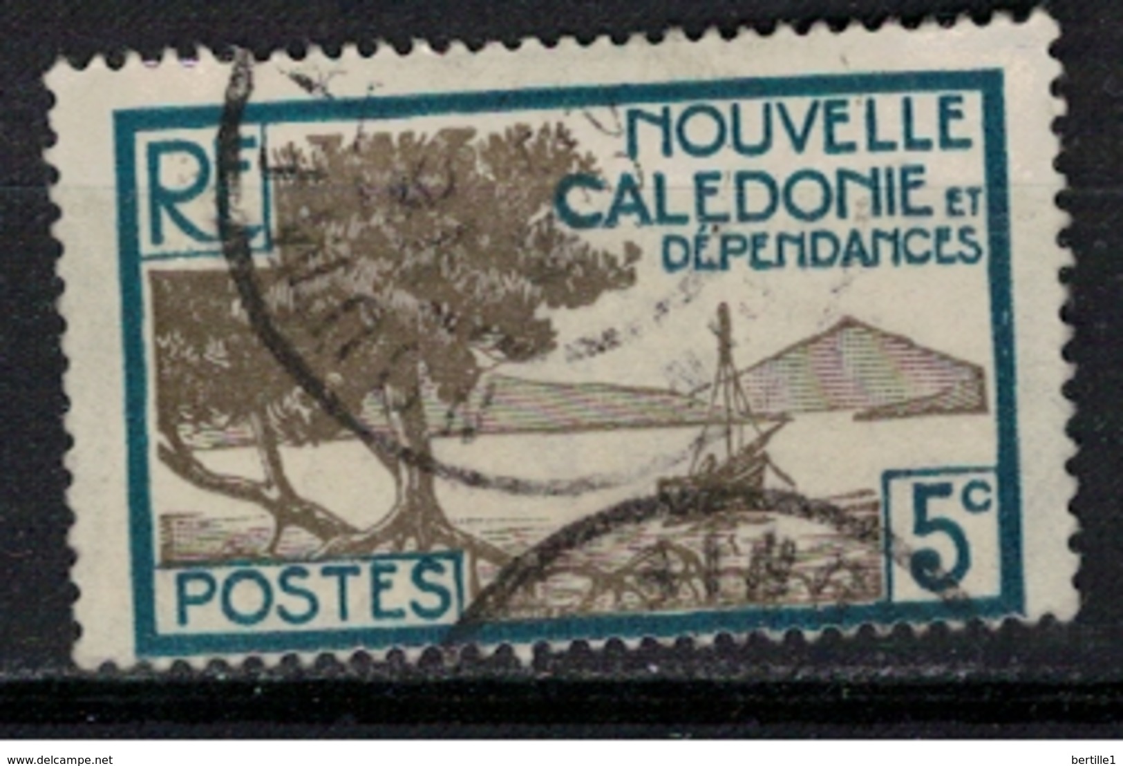 NOUVELLE CALEDONIE           N° YVERT  :   142    OBLITERE     ( OB   03/58  ) - Oblitérés