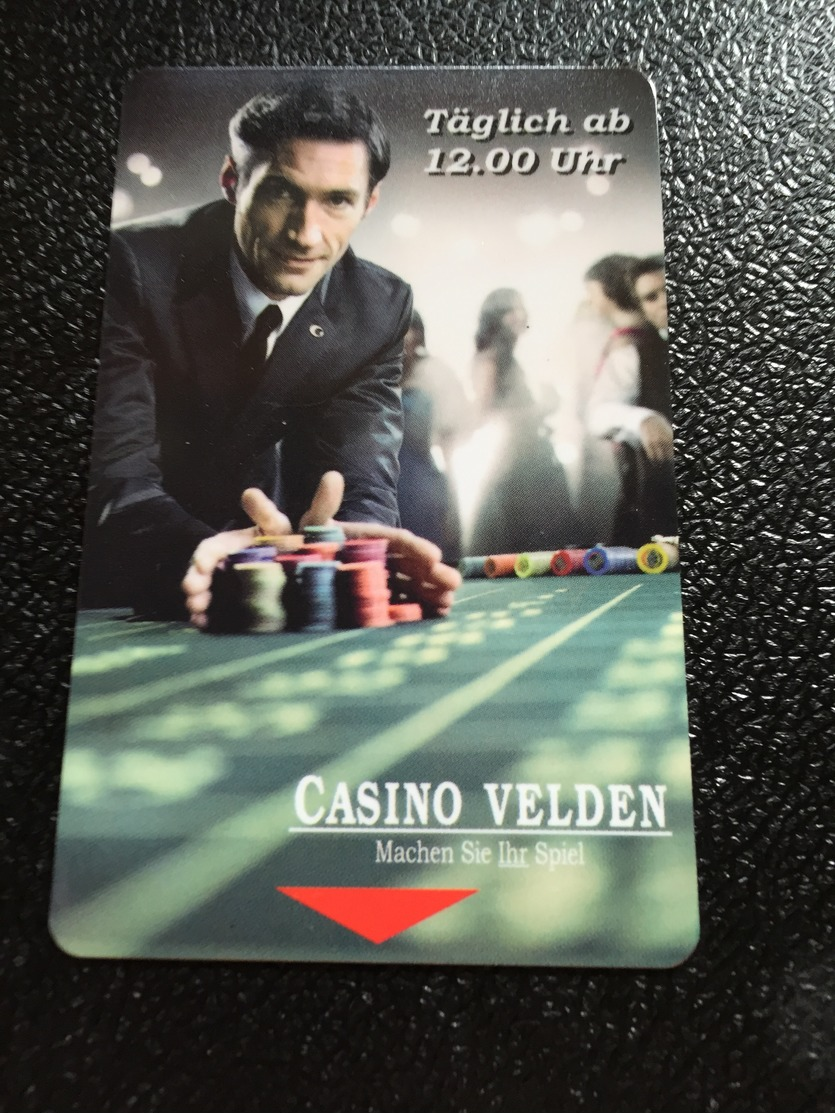 Hotelkarte Room Key Keycard Clef De Hotel Tarjeta Hotel  CASINO HOTEL VELDEN AUSTRIA - Unclassified