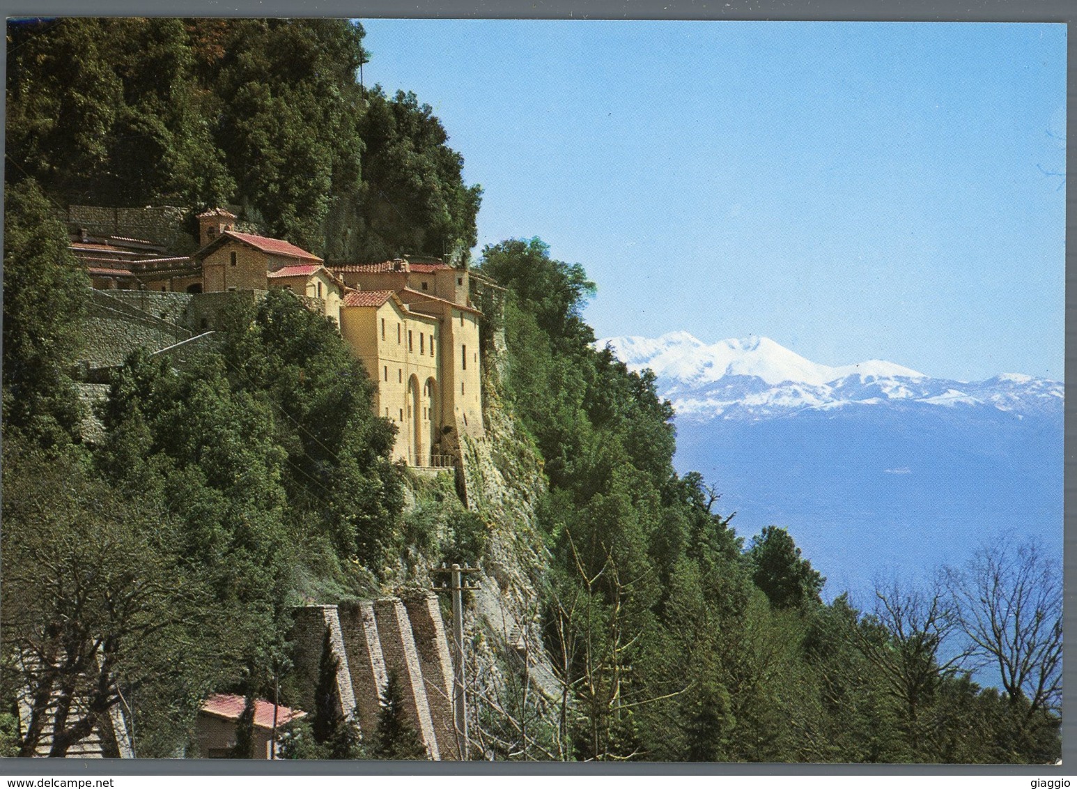 °°° Cartolina N.10 Santuario Francescano Del Presepio Greccio Nuova °°° - Rieti