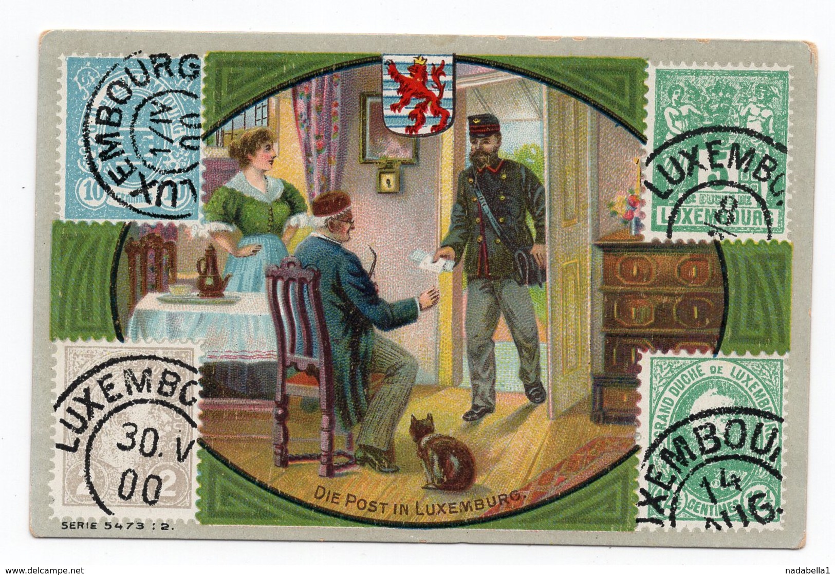 1900? GERMANY, DRESDEN, COLLECTABLE MARGARINE CARDS, LUXEMBURG, ADVERTISEMENT CARDS - Publicidad