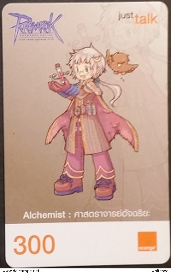 Mobilecard Thailand - Orange  - Ragnarok - Alchemist - Thaïland