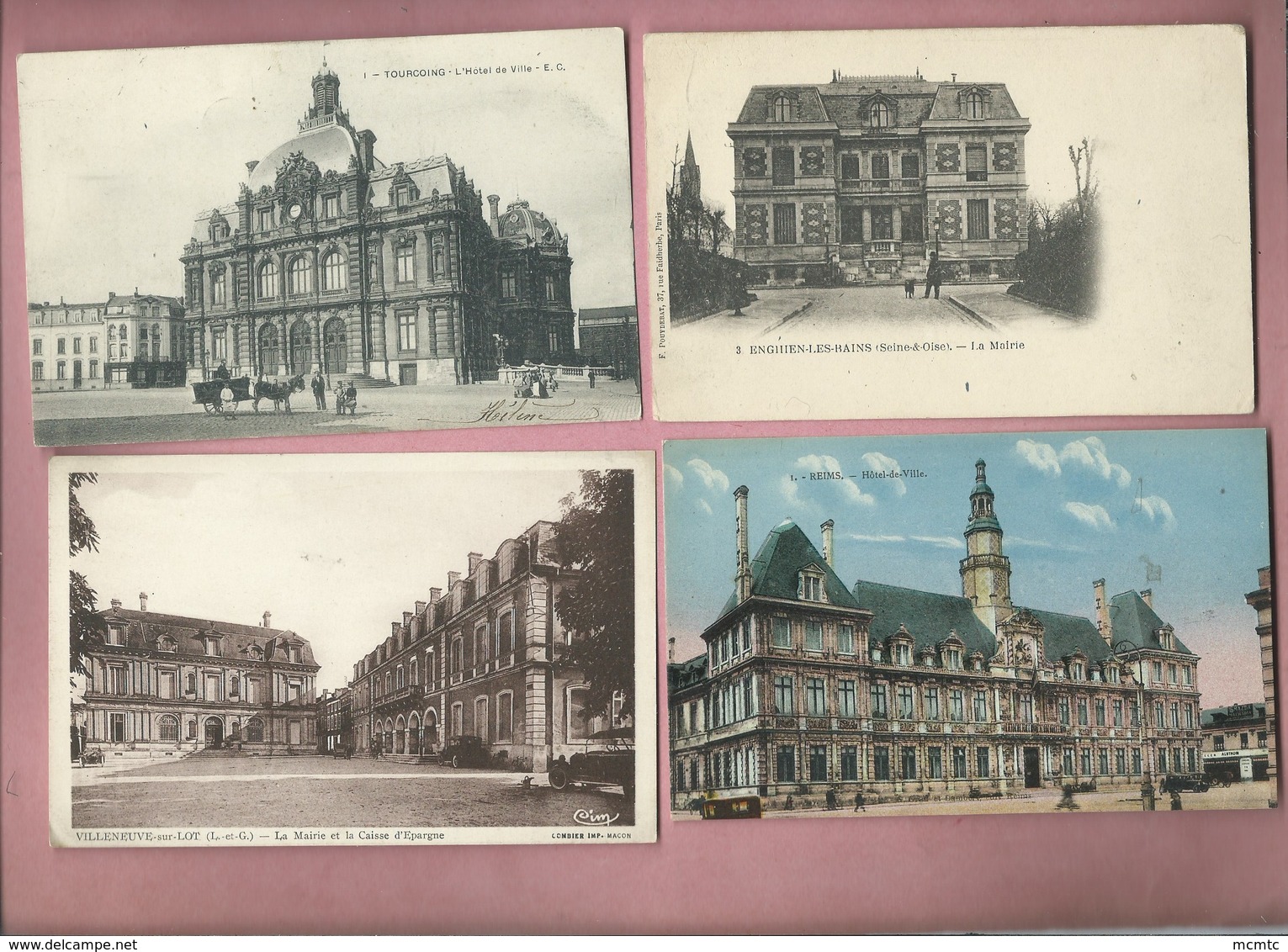 Lot De 53 Cartes - Hôtel De Ville  -  Mairie - - 5 - 99 Karten