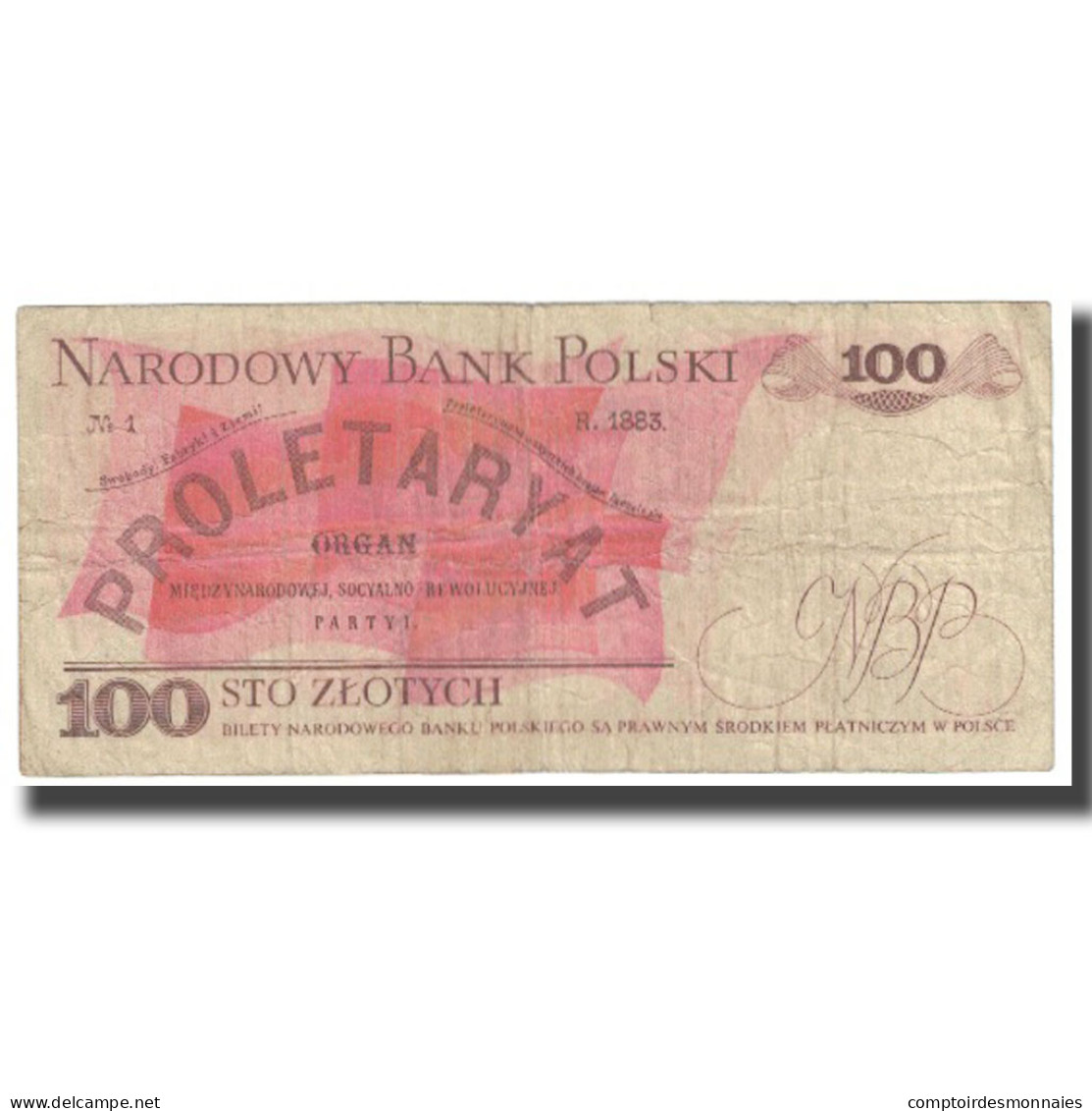 Billet, Pologne, 100 Zlotych, 1979, 1979-06-01, KM:143a, TTB - Pologne