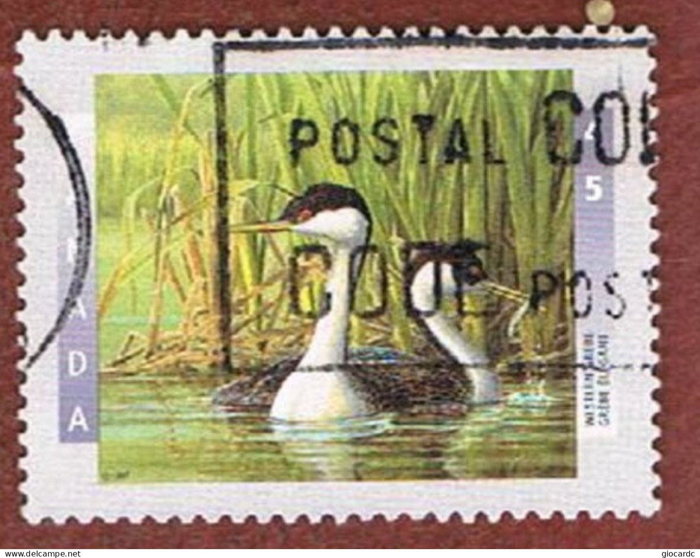 CANADA   -  SG 1718  - 1997  CANADIAN BIRDS:     -      USED - Usati