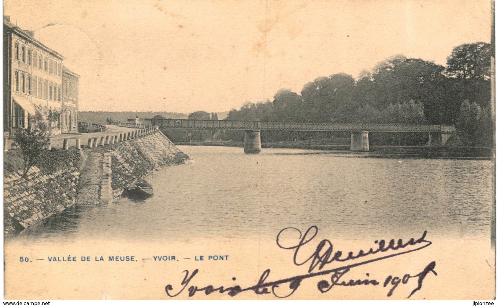 YVOIR  Vallée De La Meuse Le Pont. - Yvoir