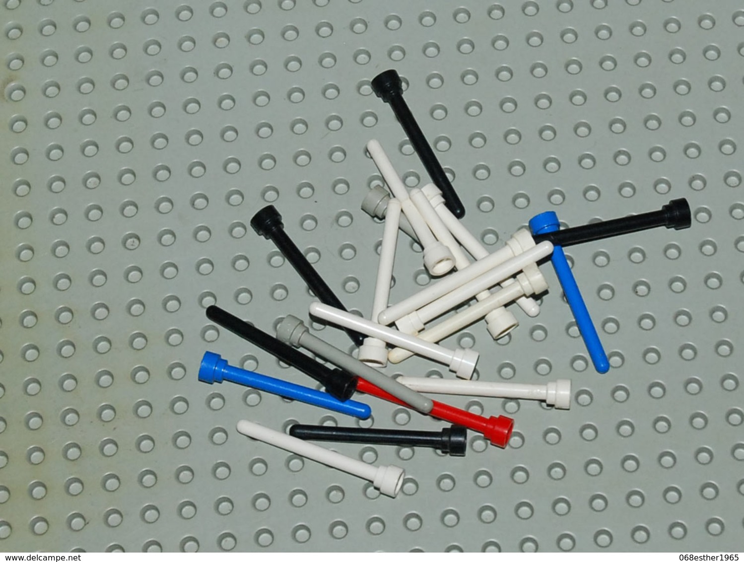 Lego Lot 1 20x Antenne Différentes Couleurs No Transparent 1x4 Ref 3957 - Lego Technic