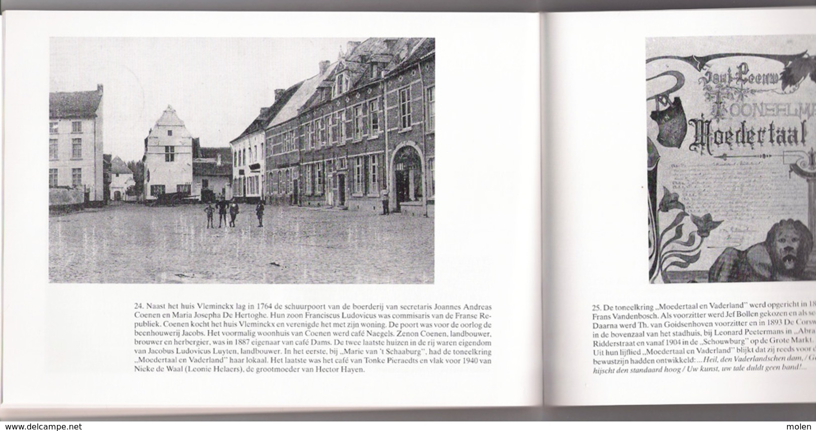 BORGERHOUT IN OUDE PRENTKAARTEN ©1972 PRACHTIG NASLAGWERK VOOR POSTKAARTEN VERZAMELAARS Antwerpen Geschiedenis Z368