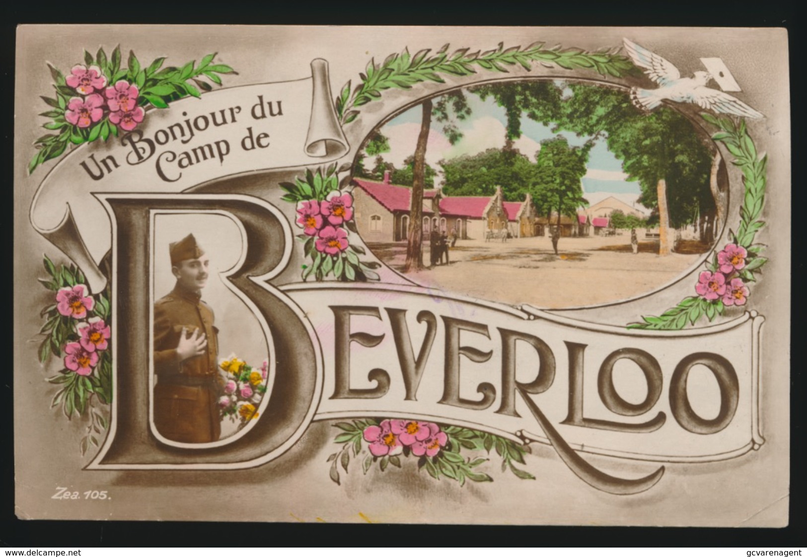 UN BONJOUR DU CAMP DE BEVERLOO - Leopoldsburg (Camp De Beverloo)