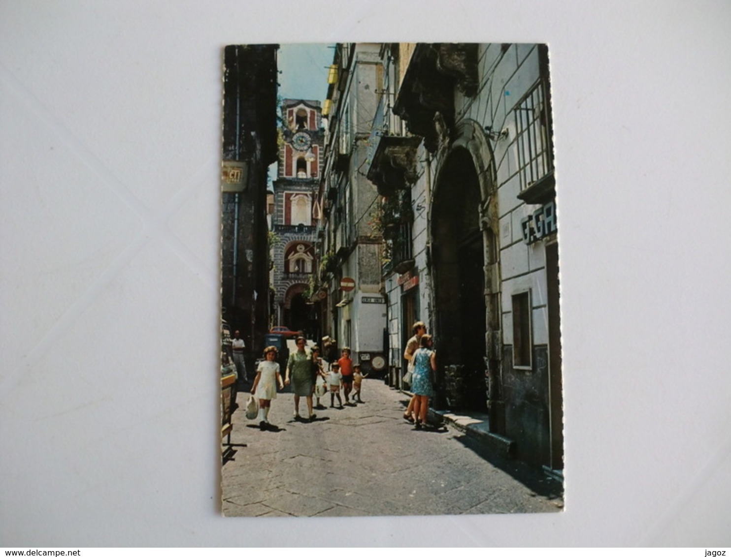 Postcard Postal Italy Sorrento Largo Sedil Dominova - Napoli (Naples)