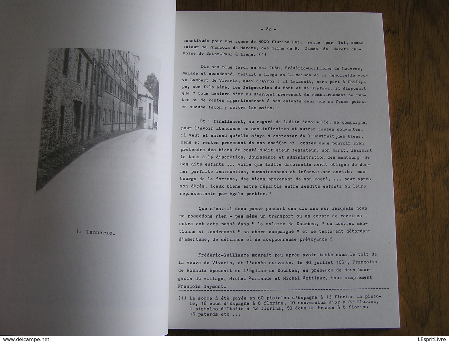 DOURBES ET SON PASSE Tome 2 Régionalisme Histoire Seigneurie Famille Louvrex Baillet Tannerie Ancien Régime Moulin - Belgique