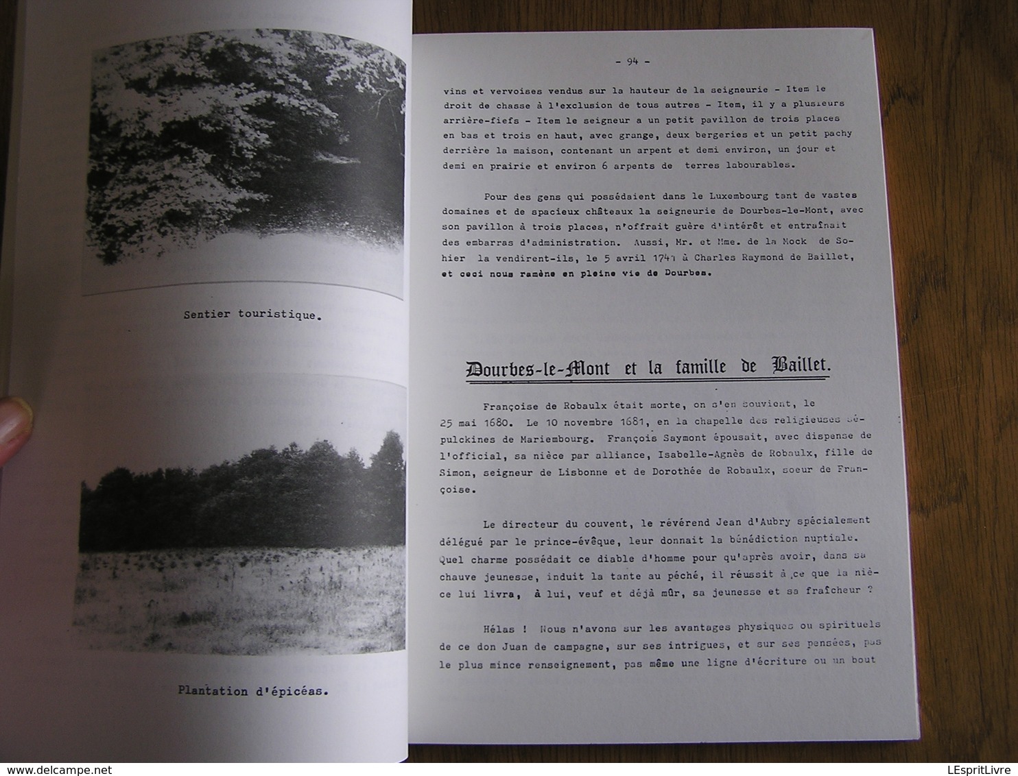 DOURBES ET SON PASSE Tome 2 Régionalisme Histoire Seigneurie Famille Louvrex Baillet Tannerie Ancien Régime Moulin