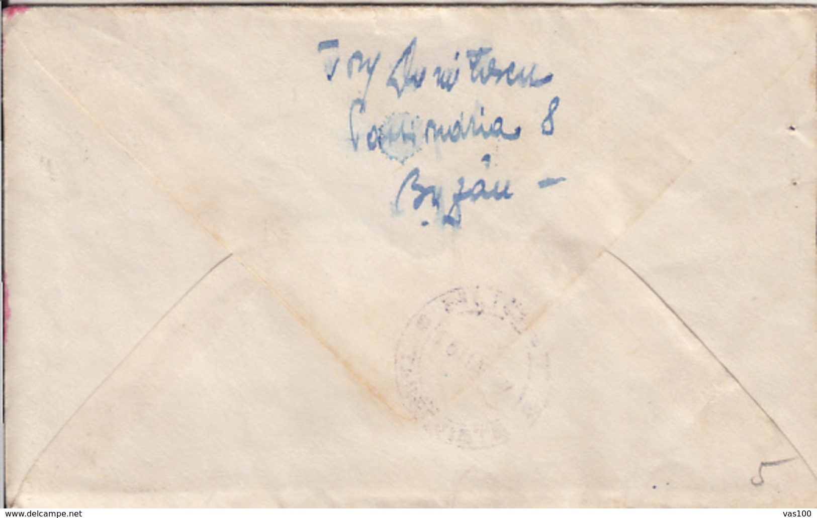 GEORGE ENESCU-COMPOSER, SAILOR, STAMPS ON REGISTERED COVER, 1957, ROMANIA - Storia Postale