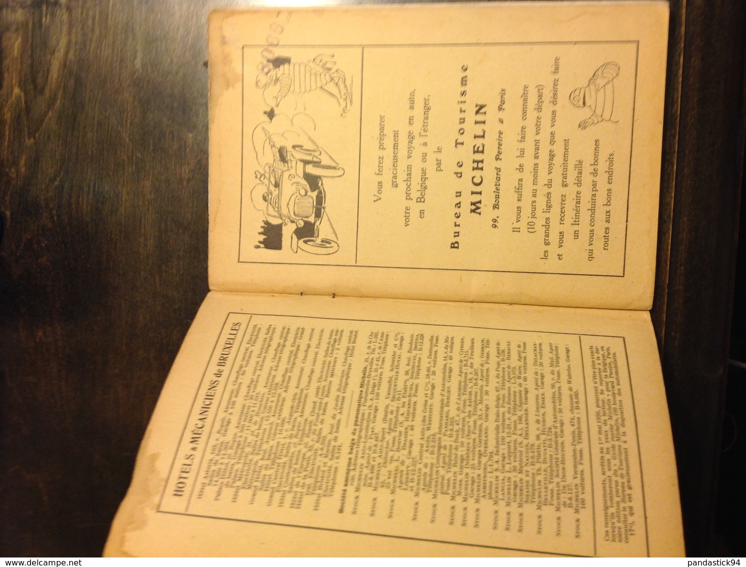 LIVRE GUIDES ILLUSTRÉS MICHELIN CHAMPS DE BATAILLE 1914-18 BRUXELLES LOUVAIN   AVEC PUB  64 Pages VOIR IMAGES - Autres & Non Classés