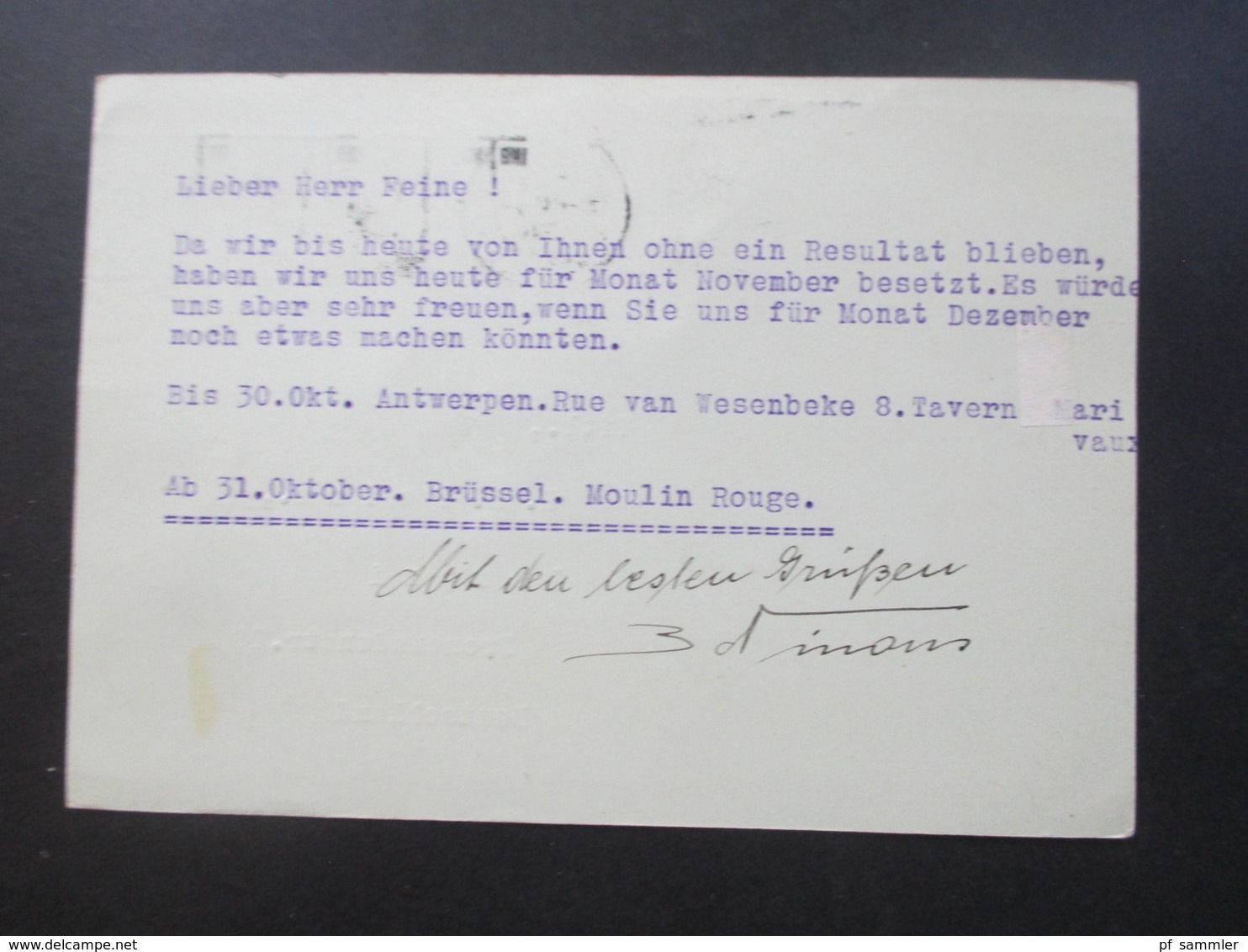 Belgien 1931 / 32 Ganzsachen / Bildganzsachen Nach Berlin Und Leipzig Gesendet! Imprime - Druck - Briefe U. Dokumente