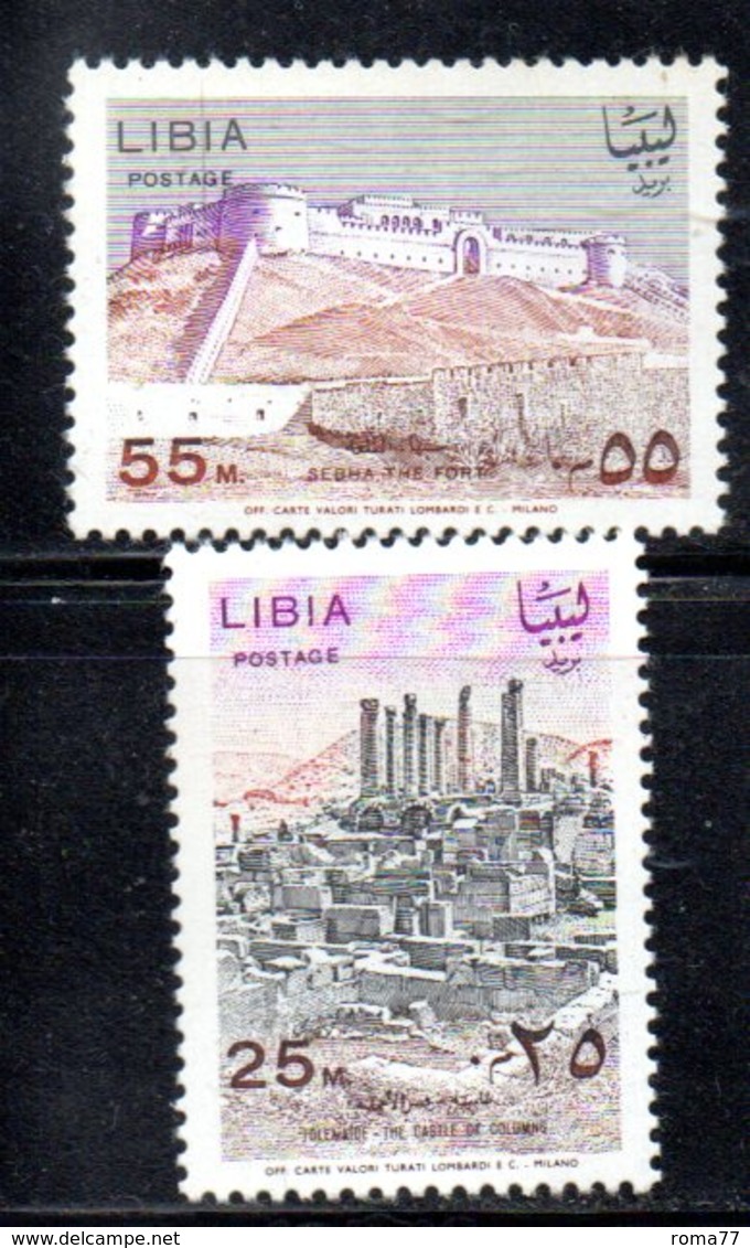 APR1417 - LIBIA LYBIA 1967 , Serie Yvert  N. 296/297  ***  MNH  (2380A) - Libia