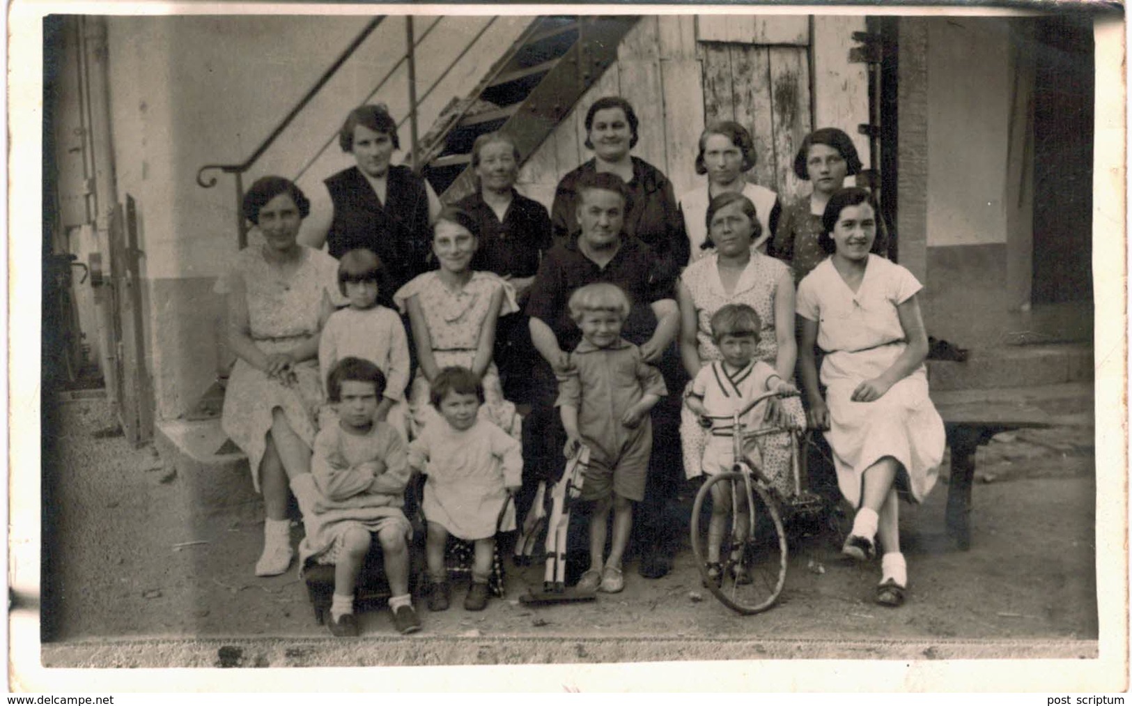 Photo - Portrait - Carte Photo De Famille - Fraize Les Aulnes ? - Autres & Non Classés