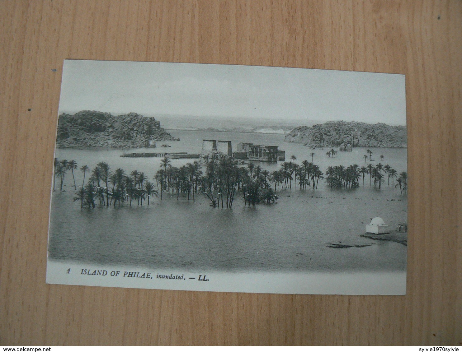 CARTE POSTALE EGYPTE / L ILE DE PHILAE INONDEE NON  VOYAGEE/4 - Altri & Non Classificati