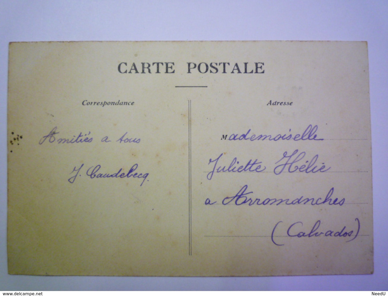 GP 2019 - 1557  SAINT-JEAN-LE-BLANC  (Calvados)  :  La MAIRIE   1910   XXX - Other & Unclassified